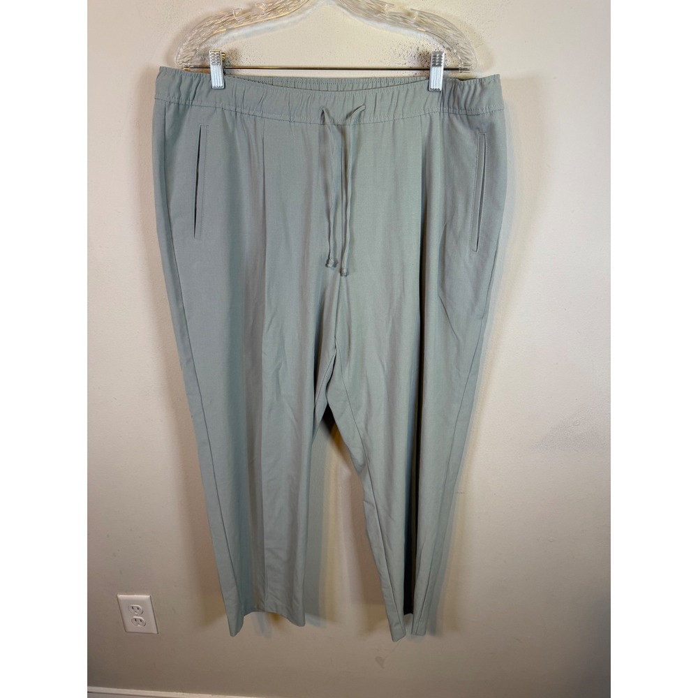 Old Navy Womens Pants Billie High-Rise Comfort Waistband Sage Green XL